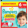 Baby Pants Premium Protection Gr.6 Extra Large (13-19 kg), Monatsbox, 132 St