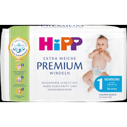 Windeln Premium Gr. 1 Newborn (2-5 kg), 24 St