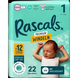Windeln Gr.1 (3-5 kg), 22 St