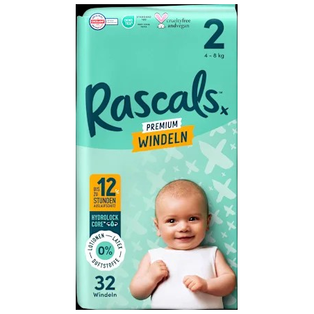 Windeln Gr.2 (4-8 kg), 32 St