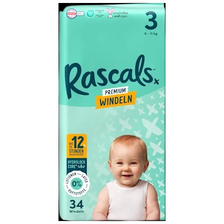 Windeln Gr.3 (6-11kg), 34 St