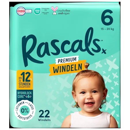 Windeln Premium Gr. 6 (15-20 kg), 22 St