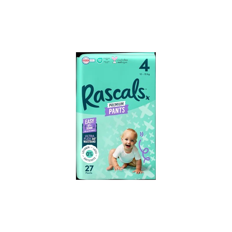 Baby Pants Premium Gr. 4 (10-15 kg), 27 St