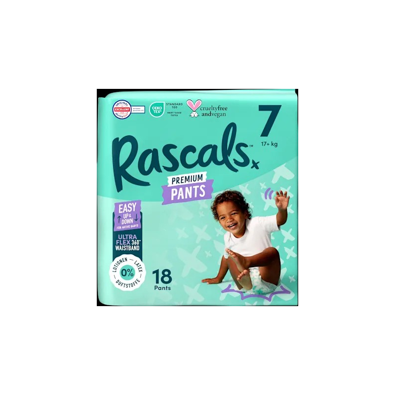 Baby Pants Premium Gr. 7 (17+ kg), 18 St