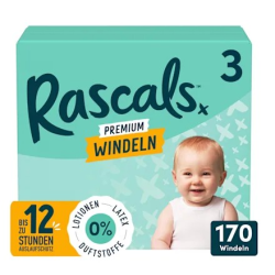 Windeln Premium Gr. 3 (6-11 kg), Monatsbox, 170 St