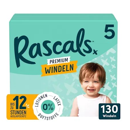 Windeln Premium Gr. 5 (13-18 kg) Monatsbox, 130 St