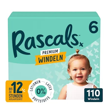 Windeln Premium Gr. 6 (15-20 kg), Monatsbox, 110 St