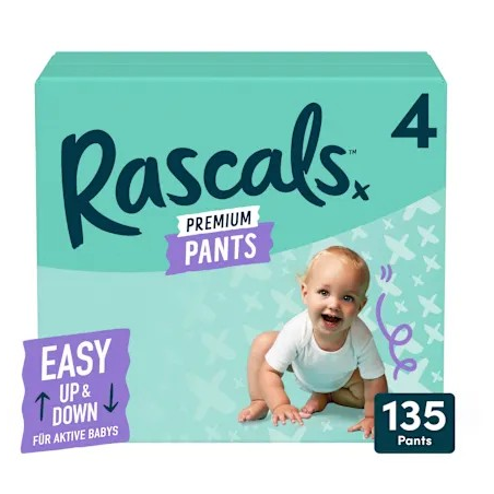 Baby Pants Gr. 4 (10-15 kg) Monatsbox, 135 St