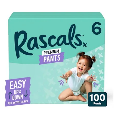 BabyPants Gr. 6 (15-20 kg) Monatsbox, 100 St