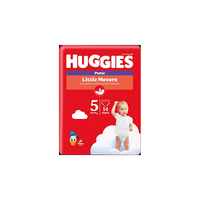Baby Pants Little Movers Gr. 5 (12-17 kg), 14 St