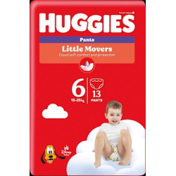 Baby Pants Little Movers Gr. 6 (15-25 kg), 13 St