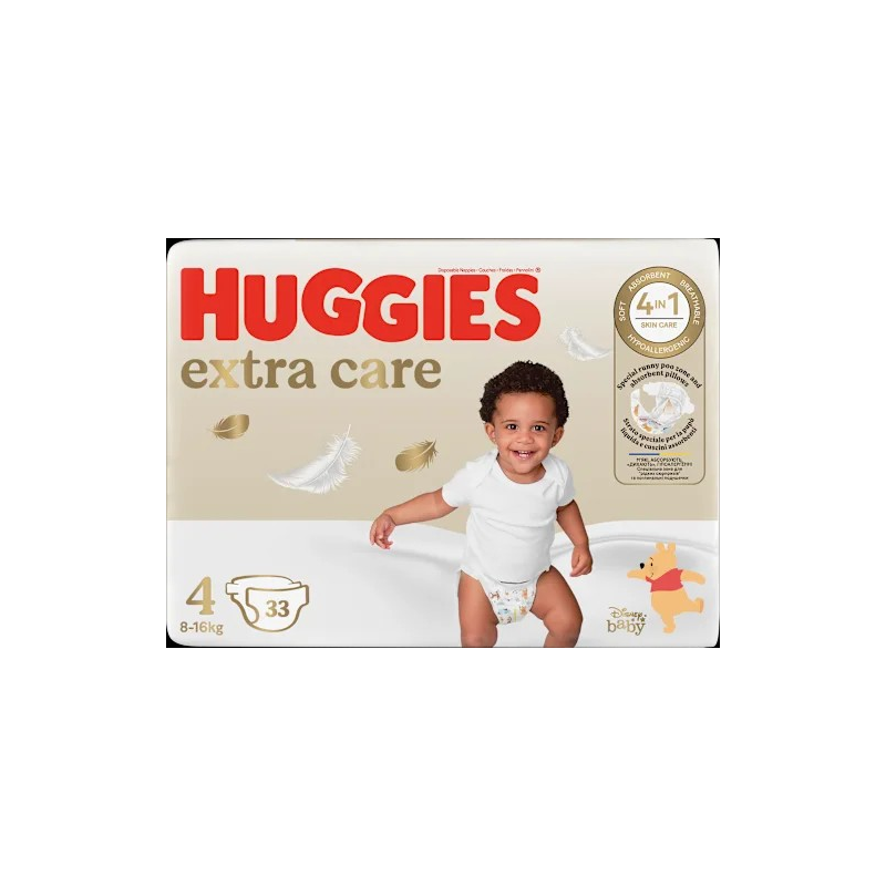 Windeln extra care Gr. 4 (8-16kg) Disney, 33 St