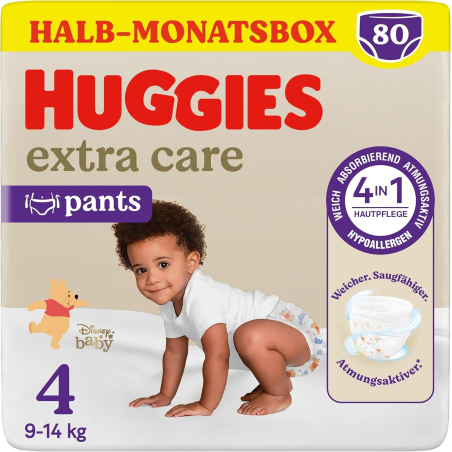 Baby Pants extra care Gr. 4 (9-14 kg) Disney, 80 St