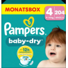 Windeln Baby Dry Gr.4 Maxi (9-14 kg), Monatsbox, 204 St
