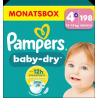 Windeln Baby Dry Gr.4+ Maxi Plus (10-15 kg), Monatsbox, 198 St