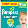 Windeln Baby Dry Gr.7 Extra Large (15+ kg), Monatsbox, 132 St