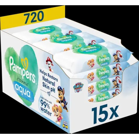 Feuchttücher Harmonie Aqua Paw Patrol (15x48 St), 720 St