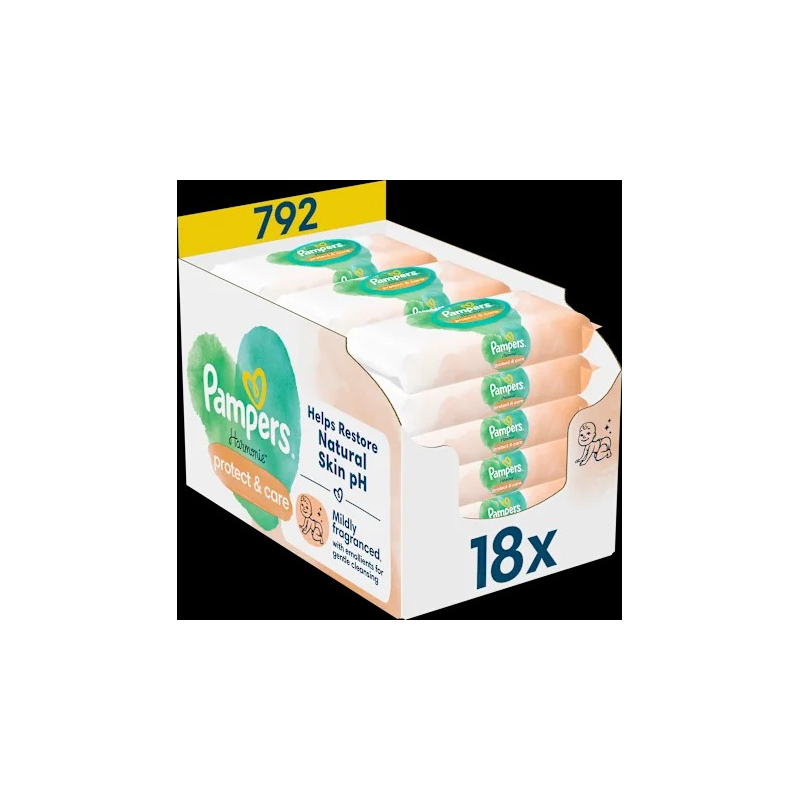 Feuchttücher Harmonie Calendula (18x44 St), 792 St