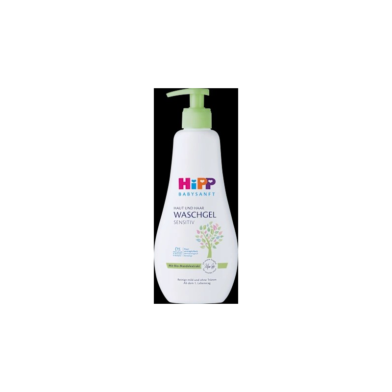 Baby Waschgel Haut & Haar sensitiv, 400 ml