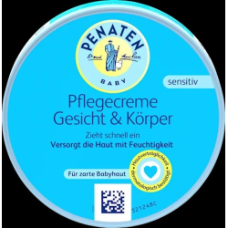 Baby Pflegecreme Gesicht & Körper, 100 ml