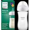 Babyflasche aus Glas Natural Response weiß, von Geburt an, 240ml, 1 St