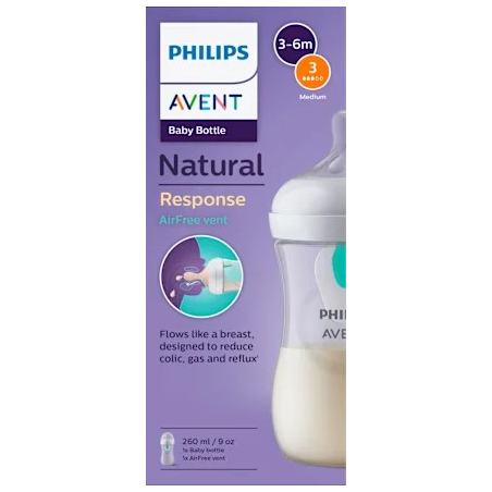 Babyflasche Natural Response AirFreeVentil 260ml, 1 St