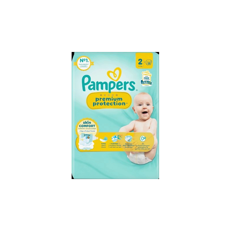 Windeln Premium Protection Gr.2 Mini (4-8 kg), 35 St