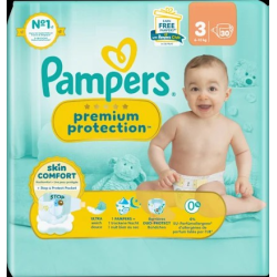 Windeln Premium Protection Gr.3 Midi (6-10 kg), 30 St