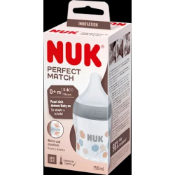 Babyflasche Perfect Match, grau, 0-6 Monate, 150ml, 1 St