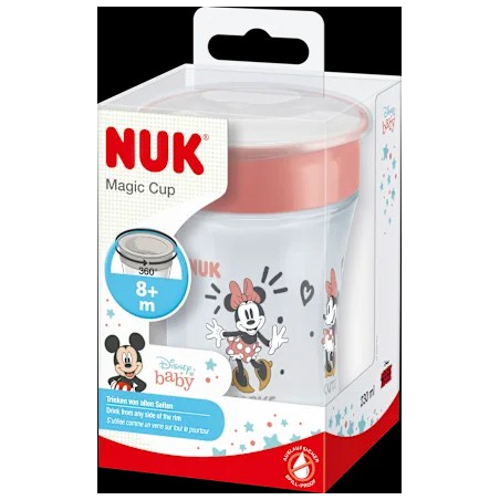 Trinklernbecher Magic Cup Disney rot, 230 ml, 1 St