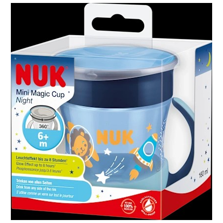 Trinklernbecher Mini Magic Cup Night blau, 160 ml, 1 St