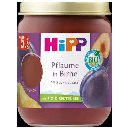 Früchte Premium Pflaume in Birne ab 5. Monat, 160 g