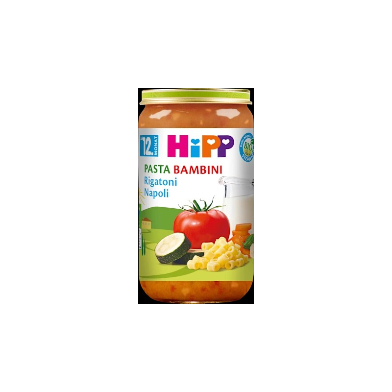 Menü Pasta Rigatoni Napoli ab dem 12. Monat, 250 g
