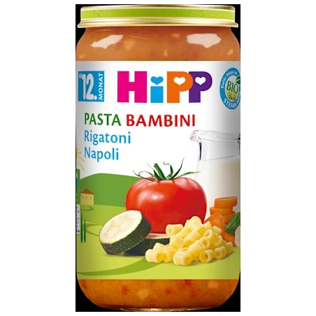 Menü Pasta Rigatoni Napoli ab dem 12. Monat, 250 g