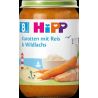 Menü Karotten mit Reis & Wildlachs ab dem 8. Monat, 220 g