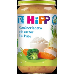 Menü Gemüserisotto mit zarter Pute ab dem 12. Monat, 250 g