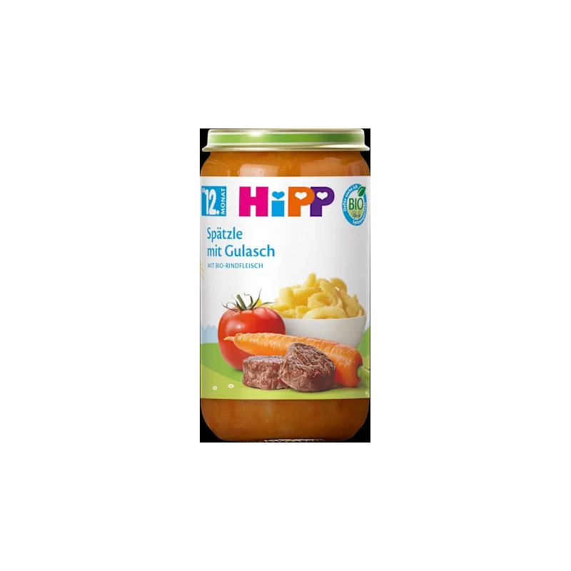 Menü Spätzle mit Gulasch ab dem 12. Monat, 250 g