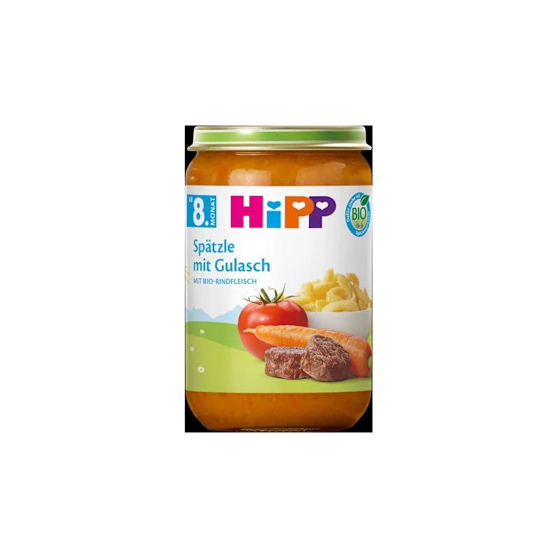 Menü Spätzle mit Gulasch ab dem 8. Monat, 220 g