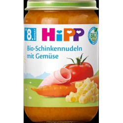 Menü Schinkennudeln mit Gemüse ab dem 8. Monat, 220 g