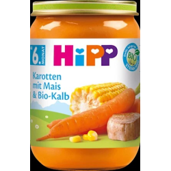 Menü Karotten mit Mais & Kalb ab dem 6. Monat, 190 g