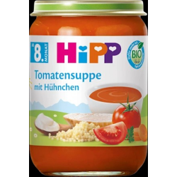 Menü Tomatensuppe mit Hühnchen ab dem 8. Monat, 190 g