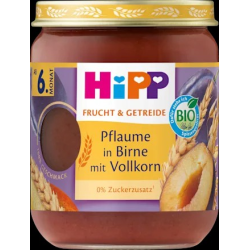 Frucht & Getreide Pflaume in Birne mit Vollkorn ab dem 6.Monat, 160 g