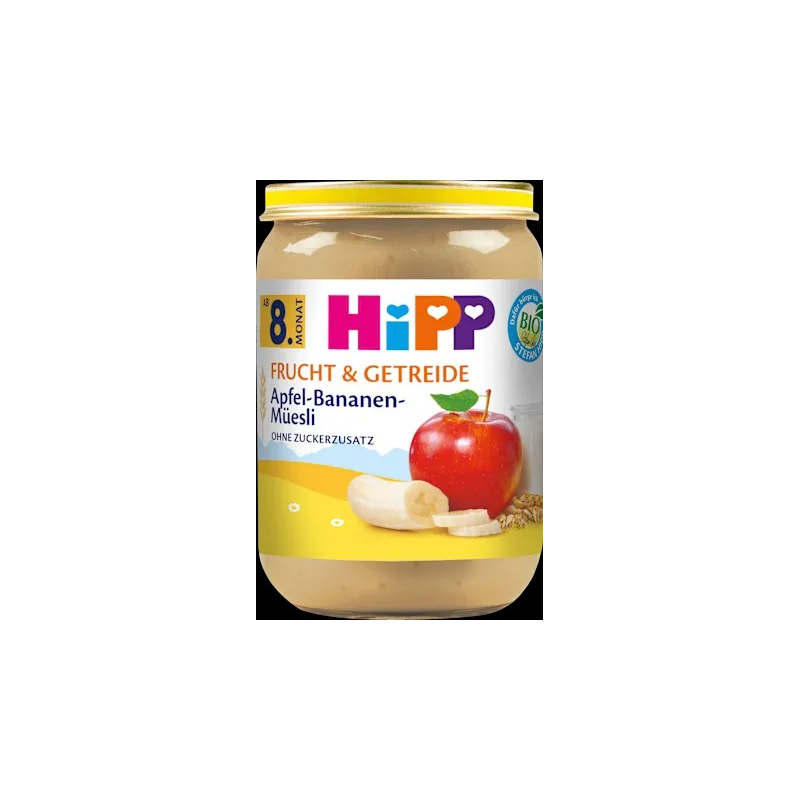 Frucht & Getreide Apfel-Bananen-Müsli, ab dem 8.Monat, 190 g