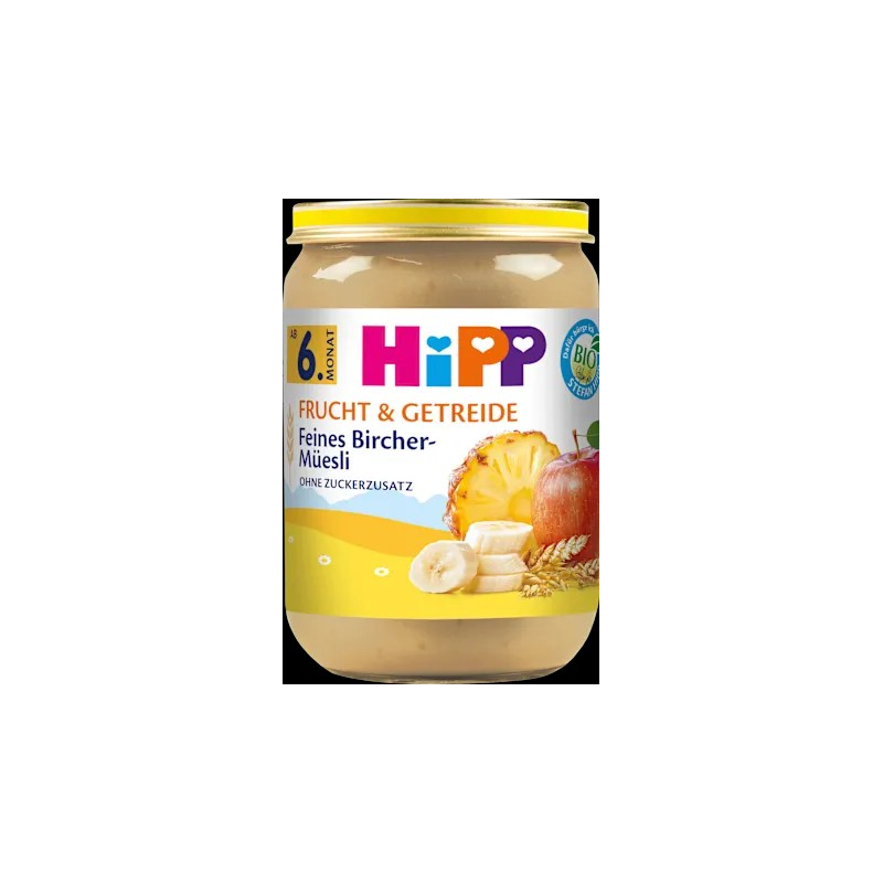 Frucht & Getreide Feines Bircher Müsli ab dem 6. Monat, 190 g