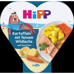 Kinderteller Kartoffeln mit feinem Wildlachs und Karotten ab 1 Jahr, 250 g