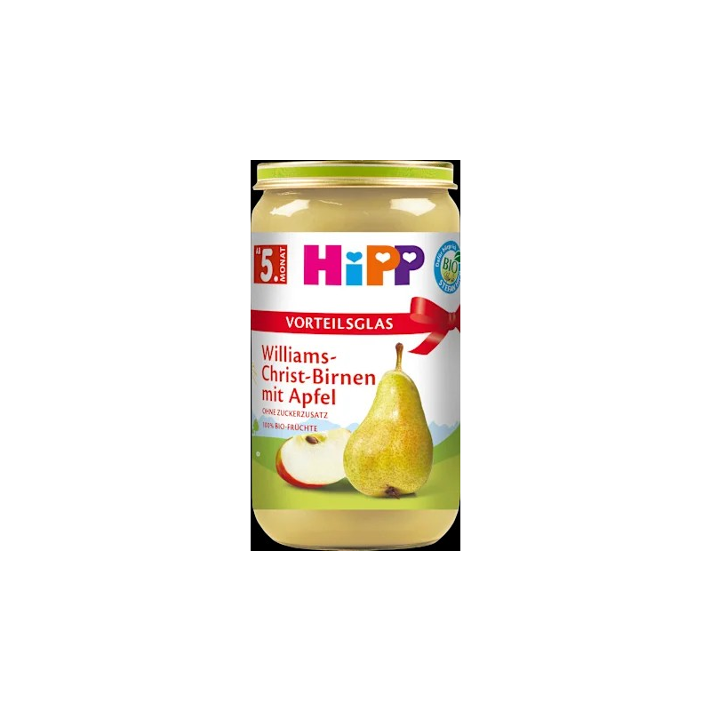 Früchte Williams-Christ-Birnen mit Apfel, ab dem 5. Monat, 250 g