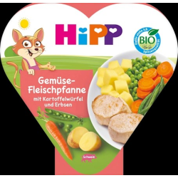 Kinderteller Gemüse-Fleischpfanne mit Kartoffelwürfeln & Erbsen, ab 1 Jahr, 250 g