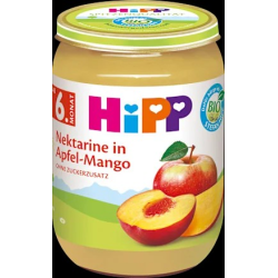 Früchte Für kleine Feinschmecker, Nektarine in Apfel-Mango ab dem 6. Monat, 190 g