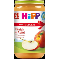 Früchte Pfirsich in Apfel, ab dem 5. Monat, 250 g