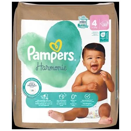 Windeln Harmonie Gr. 4 Maxi (9-14 kg), 22 St